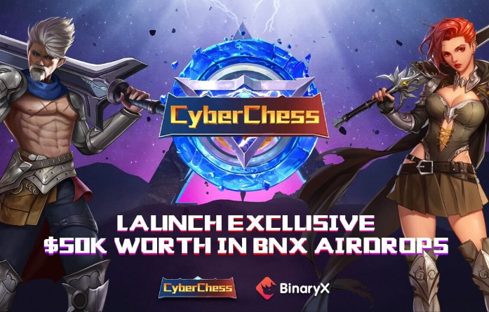 「tokenpocket钱包下载app」BinaryX 推出策略游戏 Cyber​​Chess 奖池